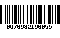 Código de Barras 0076982196055