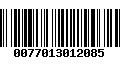 Código de Barras 0077013012085