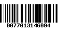 Código de Barras 0077013146094