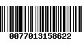 Código de Barras 0077013158622