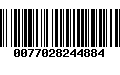 Código de Barras 0077028244884