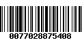 Código de Barras 0077028875408