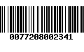 Código de Barras 0077208002341