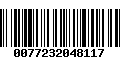 Código de Barras 0077232048117