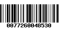 Código de Barras 0077260048530