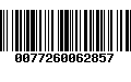 Código de Barras 0077260062857