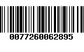 Código de Barras 0077260062895