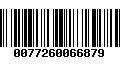 Código de Barras 0077260066879