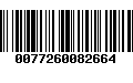 Código de Barras 0077260082664