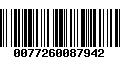 Código de Barras 0077260087942