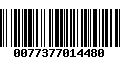 Código de Barras 0077377014480