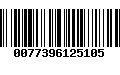 Código de Barras 0077396125105