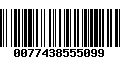 Código de Barras 0077438555099