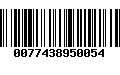 Código de Barras 0077438950054