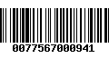 Código de Barras 0077567000941