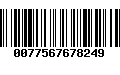 Código de Barras 0077567678249