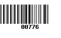 Código de Barras 00776