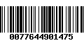 Código de Barras 0077644901475