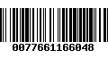 Código de Barras 0077661166048