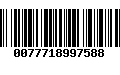 Código de Barras 0077718997588