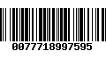 Código de Barras 0077718997595