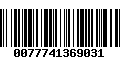 Código de Barras 0077741369031