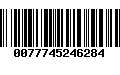 Código de Barras 0077745246284