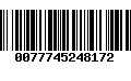 Código de Barras 0077745248172