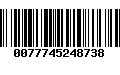 Código de Barras 0077745248738