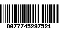 Código de Barras 0077745297521
