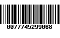 Código de Barras 0077745299068