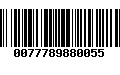 Código de Barras 0077789880055