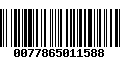 Código de Barras 0077865011588