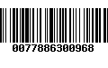 Código de Barras 0077886300968