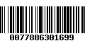 Código de Barras 0077886301699