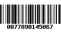 Código de Barras 0077890145067