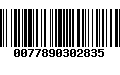 Código de Barras 0077890302835