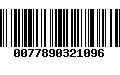 Código de Barras 0077890321096