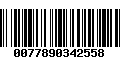 Código de Barras 0077890342558