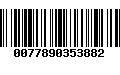 Código de Barras 0077890353882