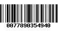 Código de Barras 0077890354940