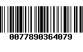 Código de Barras 0077890364079