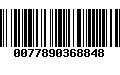 Código de Barras 0077890368848