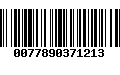 Código de Barras 0077890371213