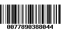 Código de Barras 0077890388044