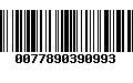 Código de Barras 0077890390993