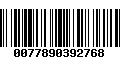 Código de Barras 0077890392768