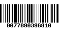 Código de Barras 0077890396810