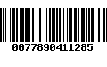 Código de Barras 0077890411285