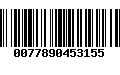 Código de Barras 0077890453155